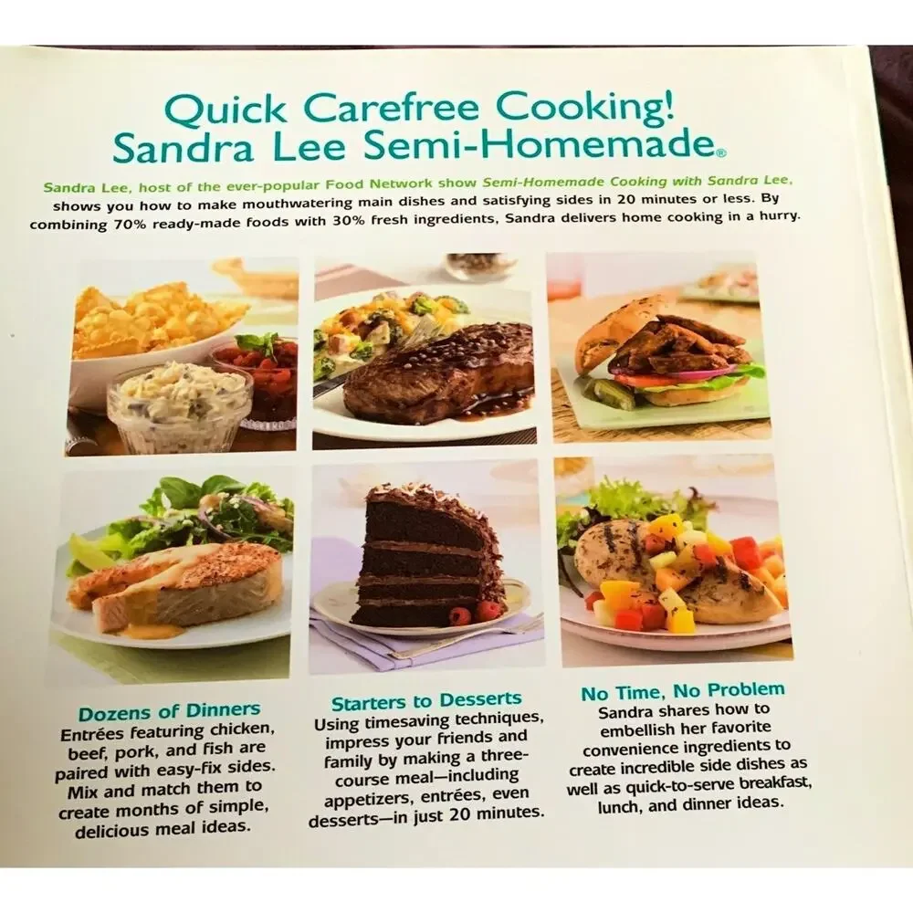 Sandra Lee‎ Semi-Homemade Cookbook